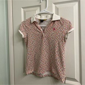 Ralph Lauren floral polo